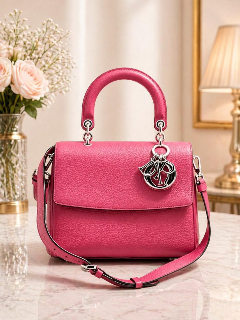 Christian Dior Be Dior Flap Top Hand Bag 750-051524 - Picture 1 of 16
